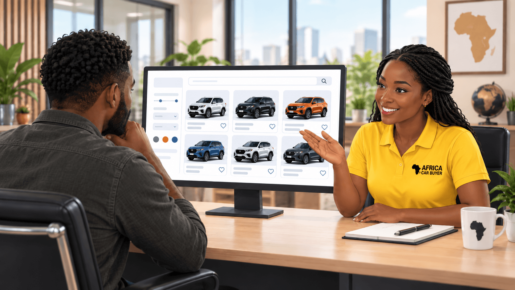 Find Your Car illustration